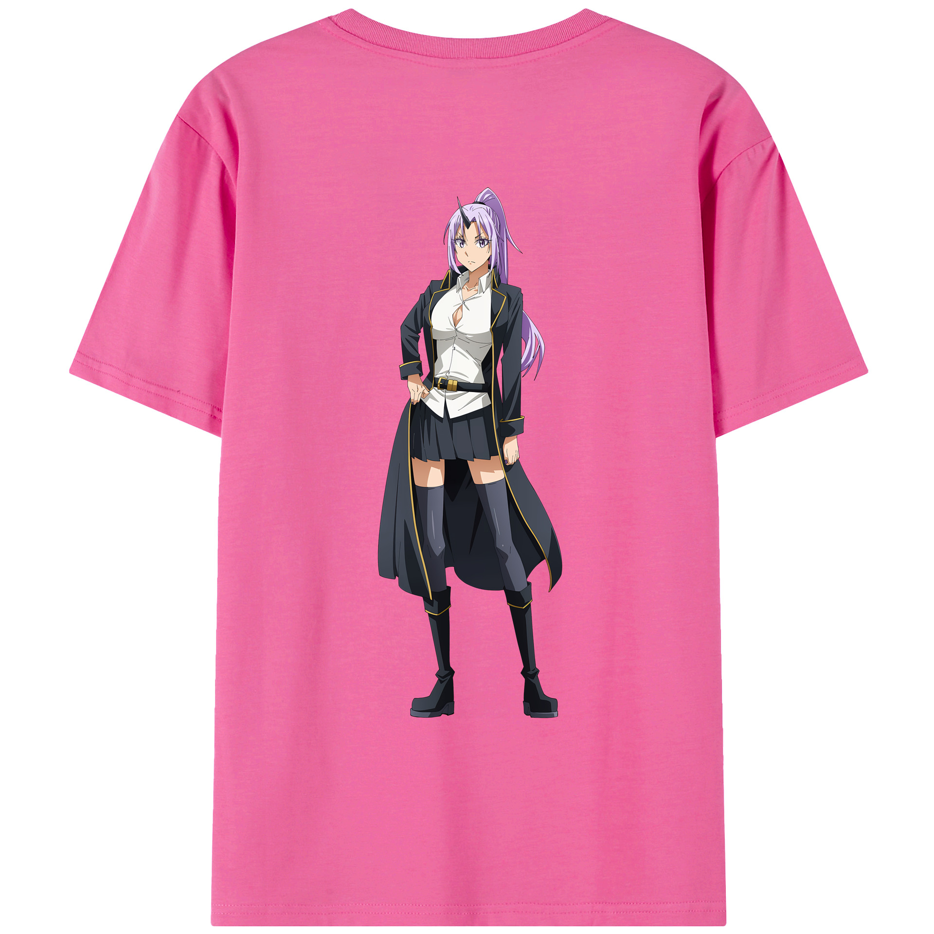 （画像用） 転スラ Regarding Reincarnated to Slime レディース半袖Tシャツ(バックプリント)